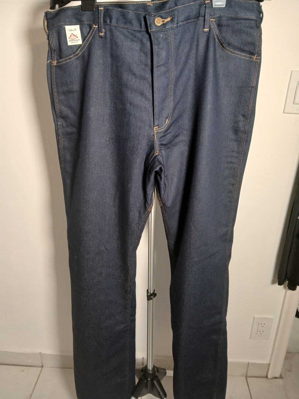 VTG 1980s Chuck Norris Action Jeans Size 40 NOS Made USA Century Martial Arts
